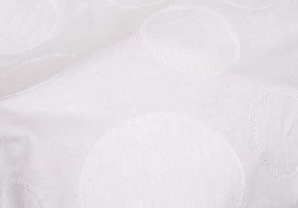 COMME des GARCONS Cotton Dot Patch Tank Top White Size S