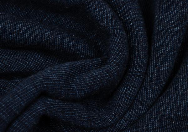 45rpm 45R Indigo Dye One Point Logo V-Neck Sweatshirt Size 5