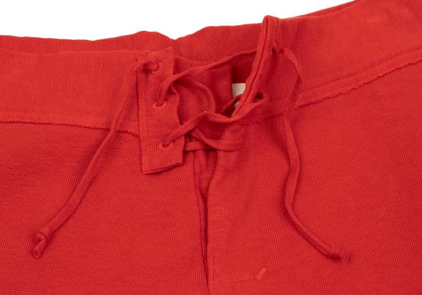 45rpm& Front Lace-Up Sweatpants Red Size 3