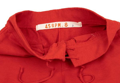 45rpm& Front Lace-Up Sweatpants Red Size 3