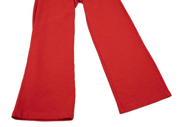 45rpm& Front Lace-Up Sweatpants Red Size 3