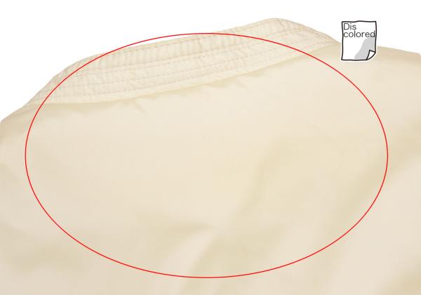 45rpm& Poly-Nylon Flap Pocket Padded Vest Cream Size 4