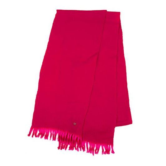 45rpm R by Wool Fringe Oversized Scarf Pink