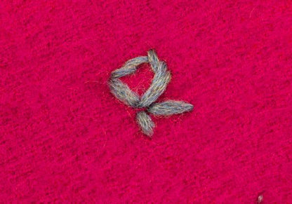 45rpm R by Wool Fringe Oversized Scarf Pink