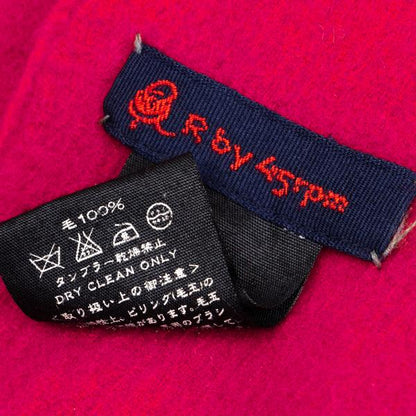 45rpm R by Wool Fringe Oversized Scarf Pink