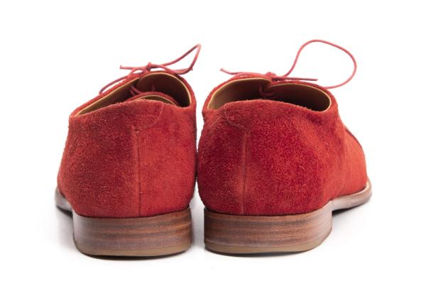45rpm 45R Horse Suede Plain Toe Shoes Red Size 5 (27cm)