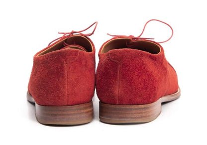 45rpm 45R Horse Suede Plain Toe Shoes Red Size 5 (27cm)
