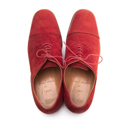 45rpm 45R Horse Suede Plain Toe Shoes Red Size 5 (27cm)