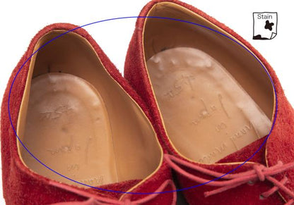 45rpm 45R Horse Suede Plain Toe Shoes Red Size 5 (27cm)