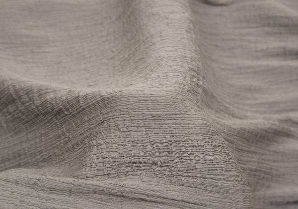 ISSEY MIYAKE me Horizontal Pleat Flare Blouse Gray Size F