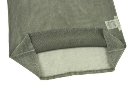 PLEATS PLEASE Mesh Pleated T-Shirt Green Size 3