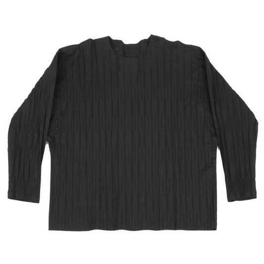 A-POC ABLE ISSEY MIYAKE TYPE-W 24AW Black Stretch Top Size 3