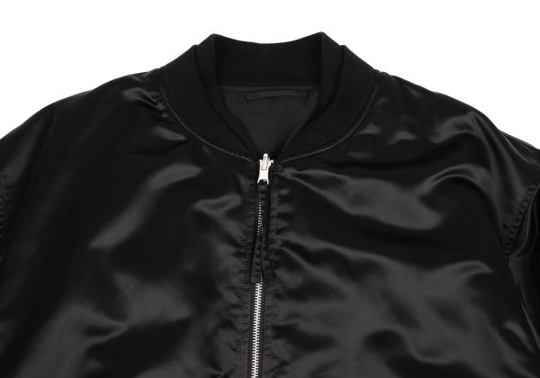 SUPERTHANKS Black Reversible MA-1 Bomber Jacket Size M