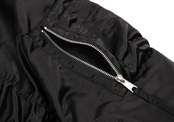 SUPERTHANKS Black Reversible MA-1 Bomber Jacket Size M