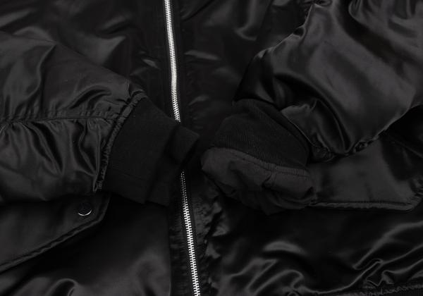SUPERTHANKS Black Reversible MA-1 Bomber Jacket Size M