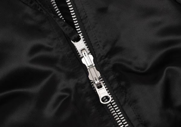 SUPERTHANKS Black Reversible MA-1 Bomber Jacket Size M