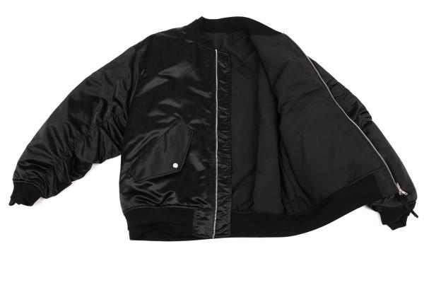 SUPERTHANKS Black Reversible MA-1 Bomber Jacket Size M