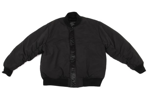 SUPERTHANKS Black Reversible MA-1 Bomber Jacket Size M