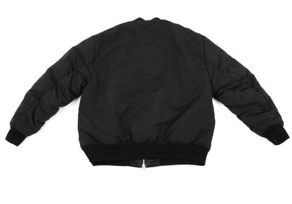 SUPERTHANKS Black Reversible MA-1 Bomber Jacket Size M