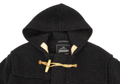 GLOVERALL Charcoal Melton Wool Duffle Coat Size S