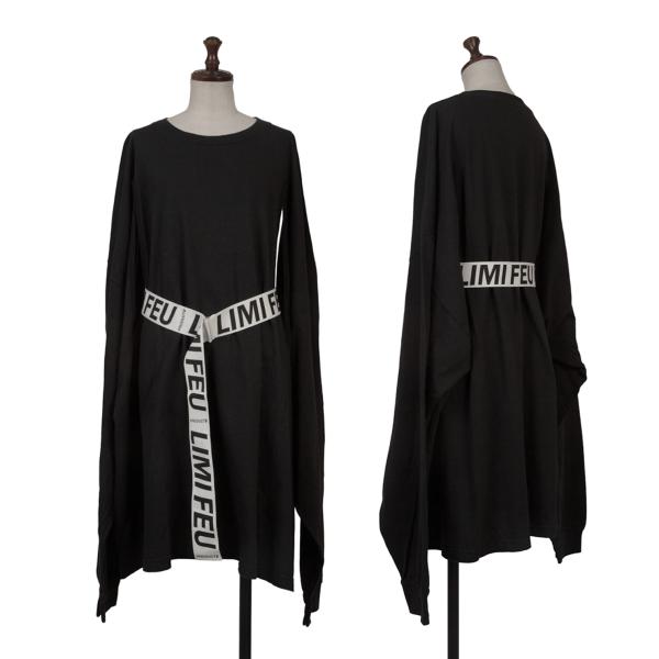 LIMI feu PRODUCT 18SS Cotton Belted Hole Top Black Size S
