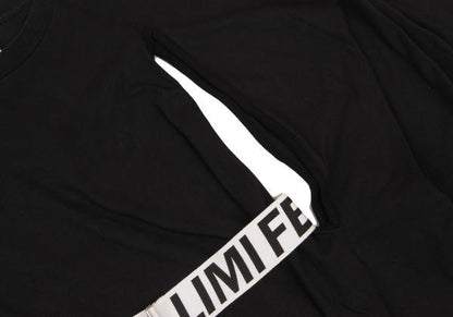 LIMI feu PRODUCT 18SS Cotton Belted Hole Top Black Size S