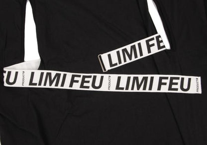 LIMI feu PRODUCT 18SS Cotton Belted Hole Top Black Size S