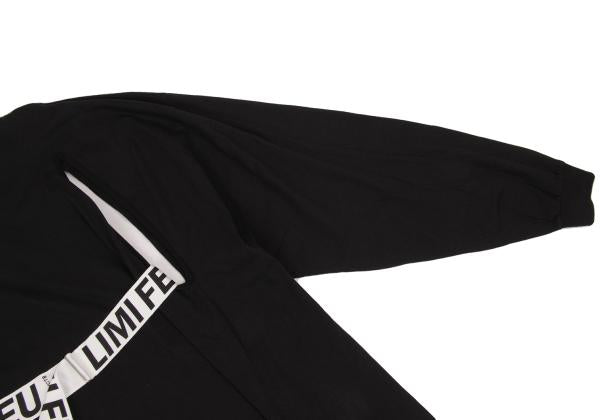 LIMI feu PRODUCT 18SS Cotton Belted Hole Top Black Size S