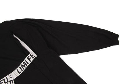 LIMI feu PRODUCT 18SS Cotton Belted Hole Top Black Size S
