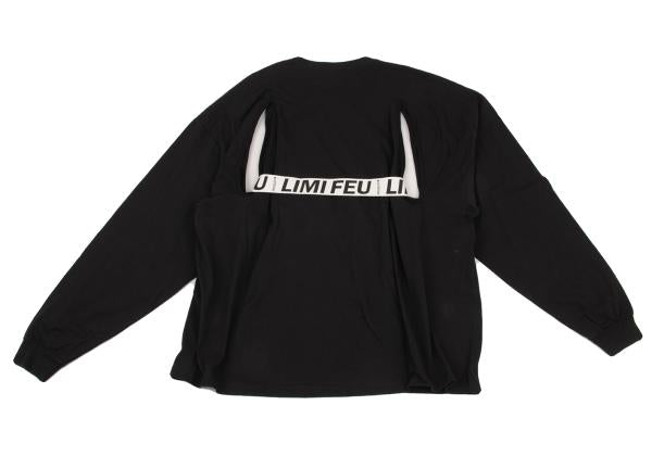 LIMI feu PRODUCT 18SS Cotton Belted Hole Top Black Size S