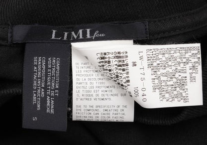 LIMI feu PRODUCT 18SS Cotton Belted Hole Top Black Size S