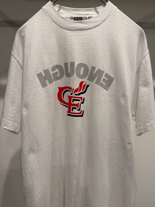 GOODENOUGH 90s White Tee Size M