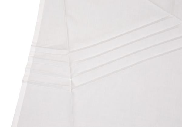 ISSEY MIYAKE 132 5. Poly Bias Pleated Blouse White Size 2