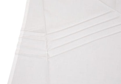 ISSEY MIYAKE 132 5. Poly Bias Pleated Blouse White Size 2