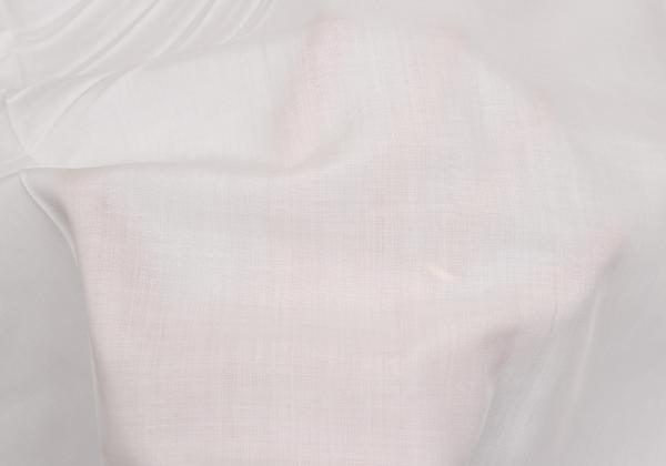 ISSEY MIYAKE 132 5. Poly Bias Pleated Blouse White Size 2