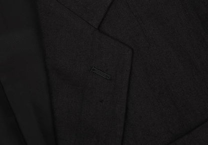COMME des GARCONS HOMME Linen 3B Blazer Black Size M