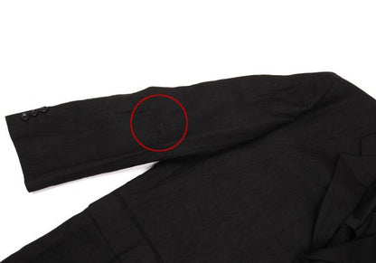 COMME des GARCONS HOMME Linen 3B Blazer Black Size M