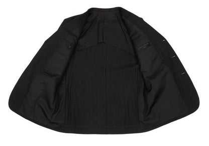 COMME des GARCONS HOMME Linen 3B Blazer Black Size M