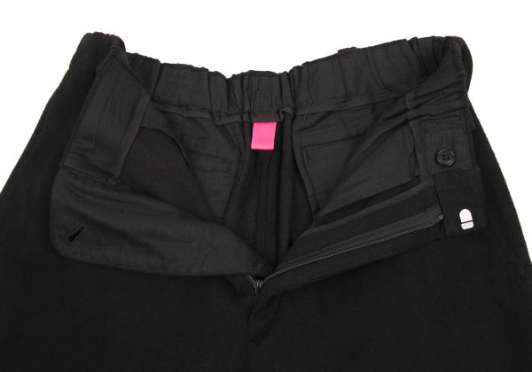 TAKESHI KOSAKA by Y's Pink Label Hem Zip Pants Black Size 2