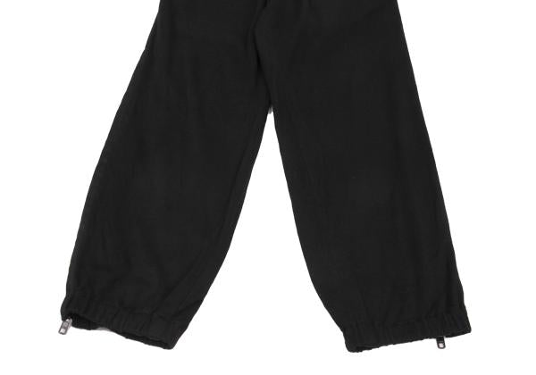 TAKESHI KOSAKA by Y's Pink Label Hem Zip Pants Black Size 2