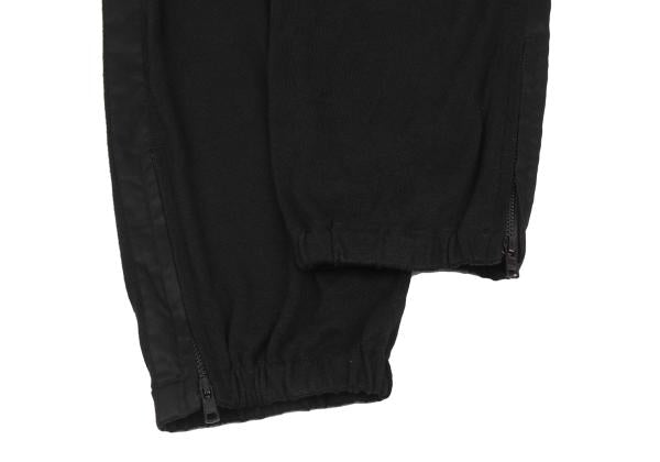 TAKESHI KOSAKA by Y's Pink Label Hem Zip Pants Black Size 2