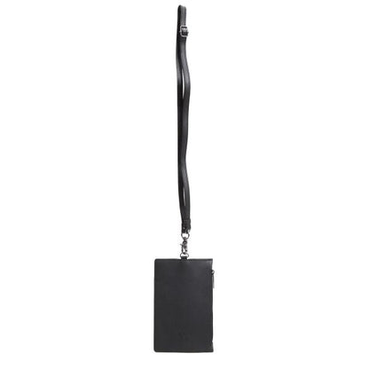 Y's Synthetic Leather Strap Multi Case Black