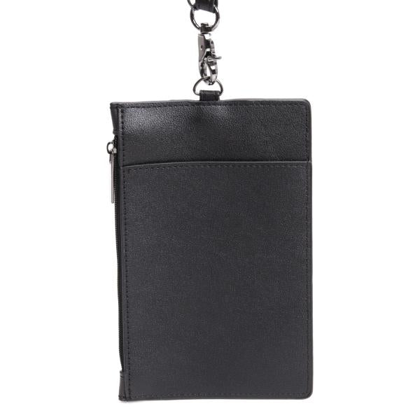 Y's Synthetic Leather Strap Multi Case Black