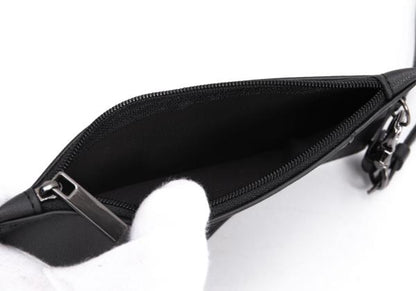 Y's Synthetic Leather Strap Multi Case Black