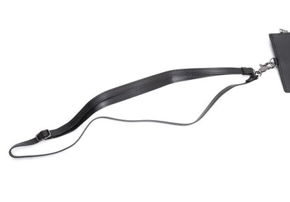 Y's Synthetic Leather Strap Multi Case Black