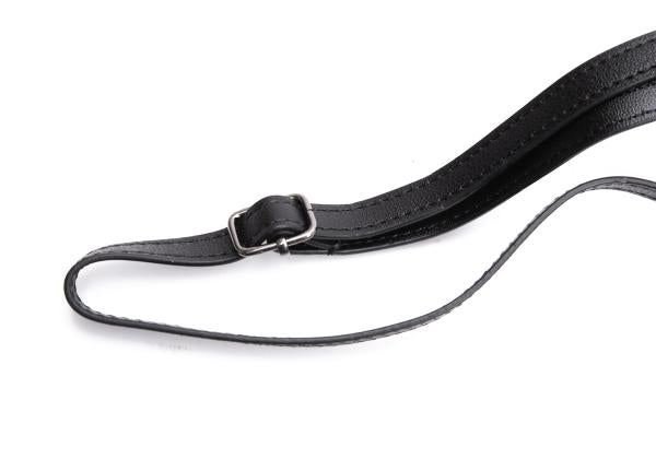 Y's Synthetic Leather Strap Multi Case Black