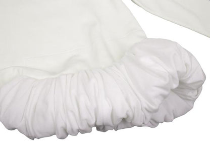 COMME des GARCONS Poly Asymmetric Hem Knit White Size S