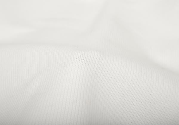 COMME des GARCONS Poly Asymmetric Hem Knit White Size S