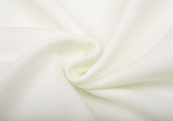 COMME des GARCONS Poly Asymmetric Hem Knit White Size S