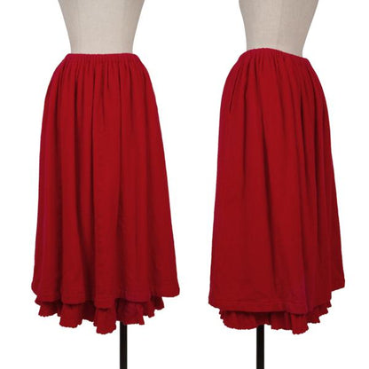 Comme des Garcons tao Shrunken Layered Midi Skirt Size S
